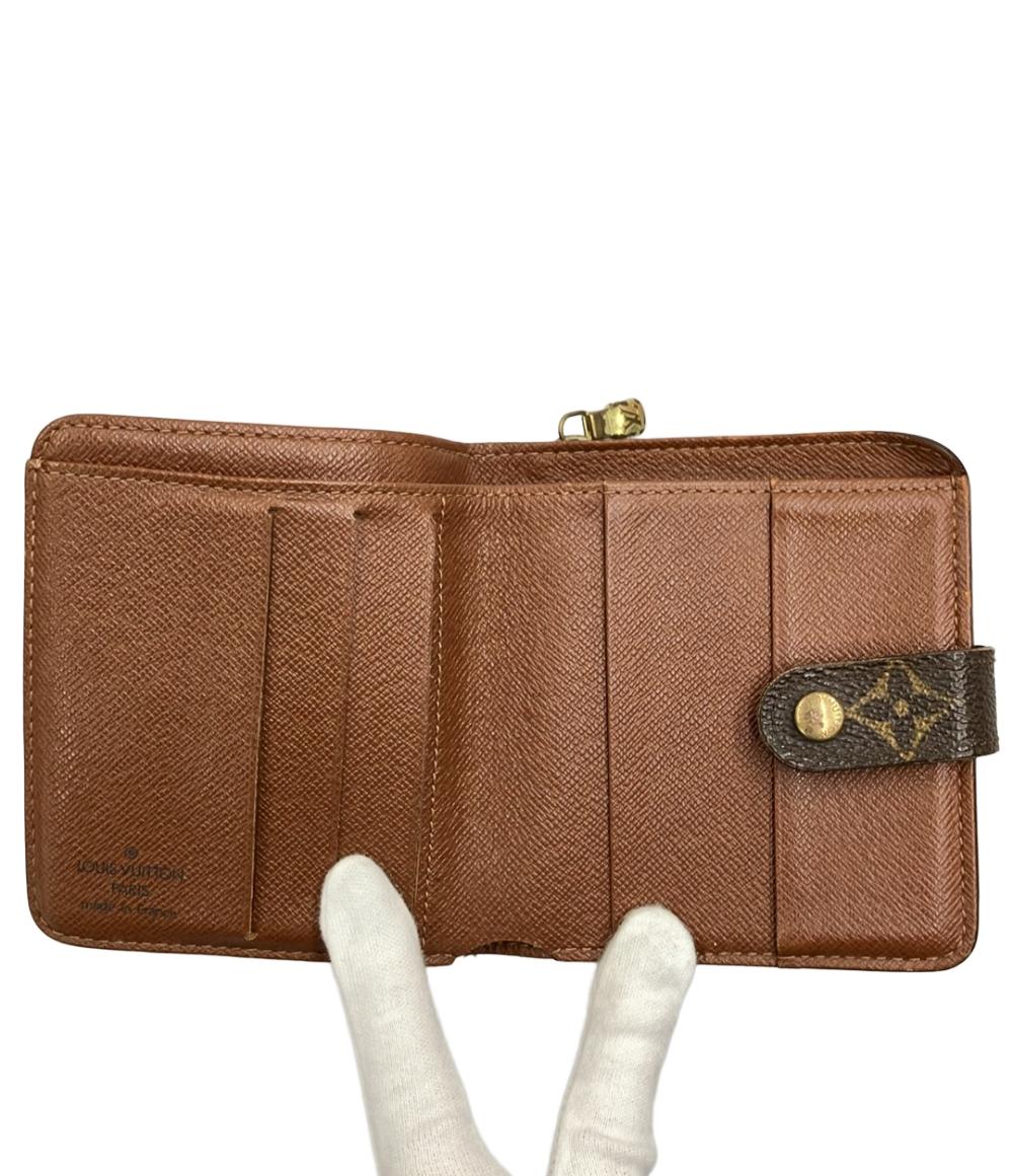 LOUIS VUITTON 二つ折り財布 コンパクト ジップ モノグラム M61667 レディース ルイ・ヴィトン