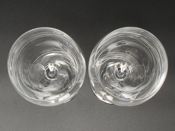 美品 TIFFANY&Co. ワイングラス 2点セット ペア カデンツ ティファニー