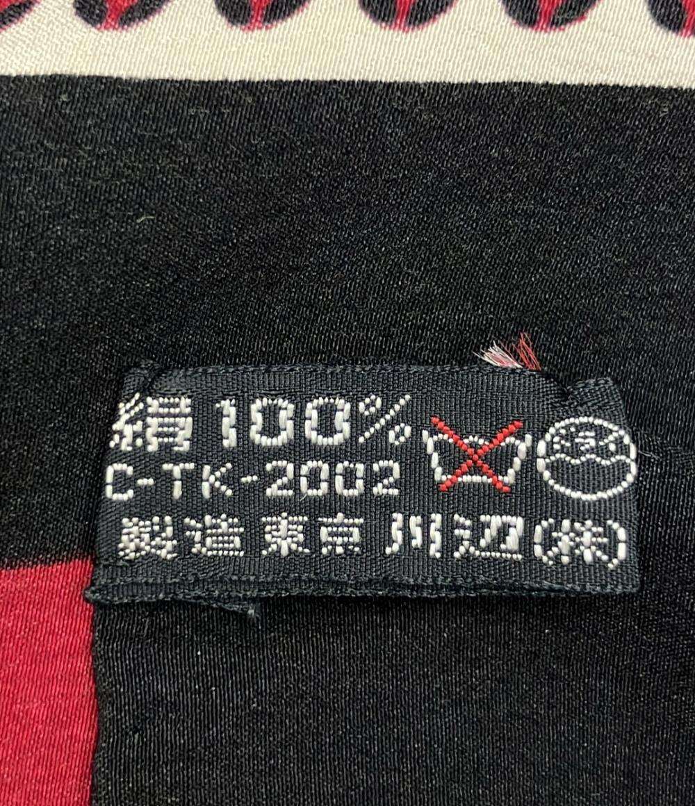 YVES SAINT LAURENT スカーフ シルク100% ドット柄 レディース メンズ イヴ・サンローラン