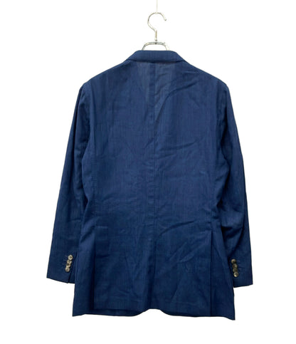BOGLIOLI テーラードジャケット ネイビー リネン N2902E メンズ SIZE 46 (M) ボリオリ