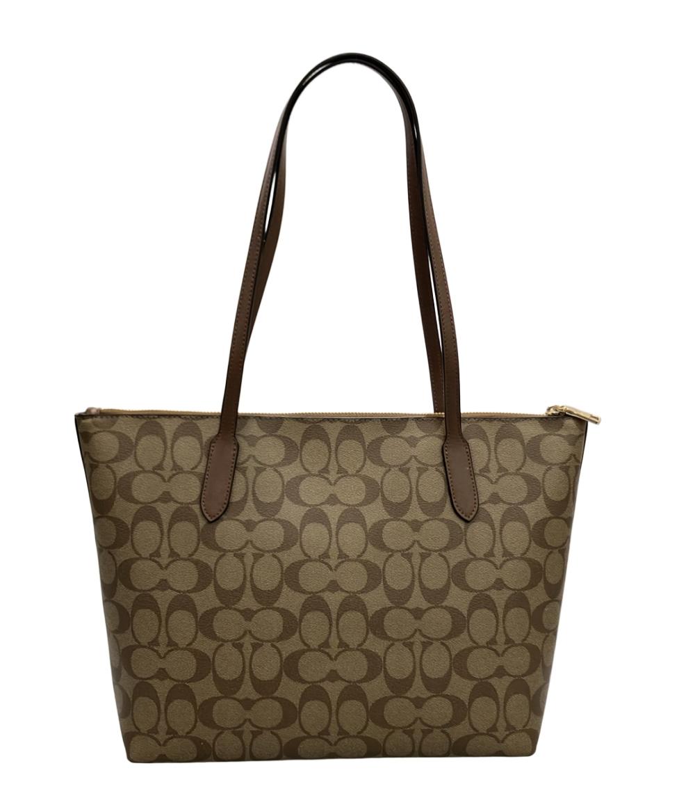 美品 COACH トートバッグ シグネチャー 4455 レディース コーチ 