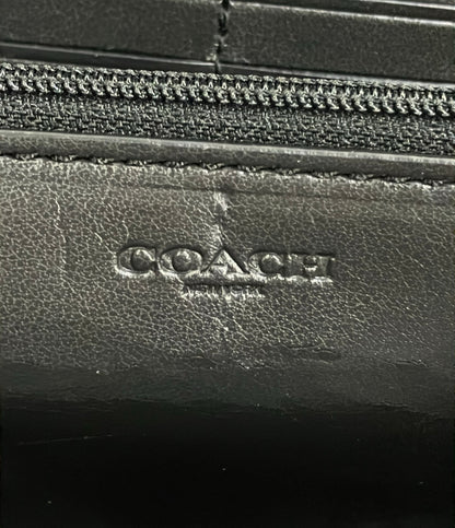 COACH ラウンドファスナー長財布 シグネチャー F54630 レディース コーチ
