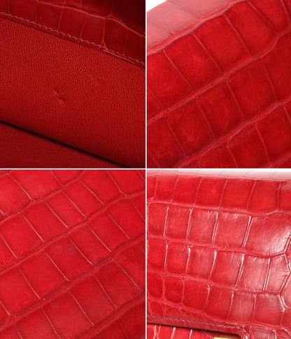 エルメス 長財布クロコダイル アリゲーター C刻印 コンスタンスロング レディース HERMES