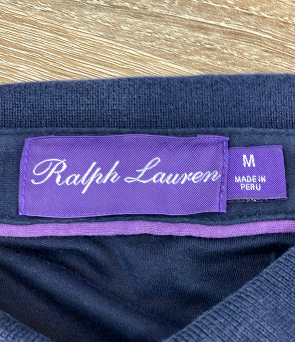 RALPH LAUREN PURPLE LABEL 半袖ポロシャツ 綿 メンズ SIZE M ラルフローレンパープルレーベル