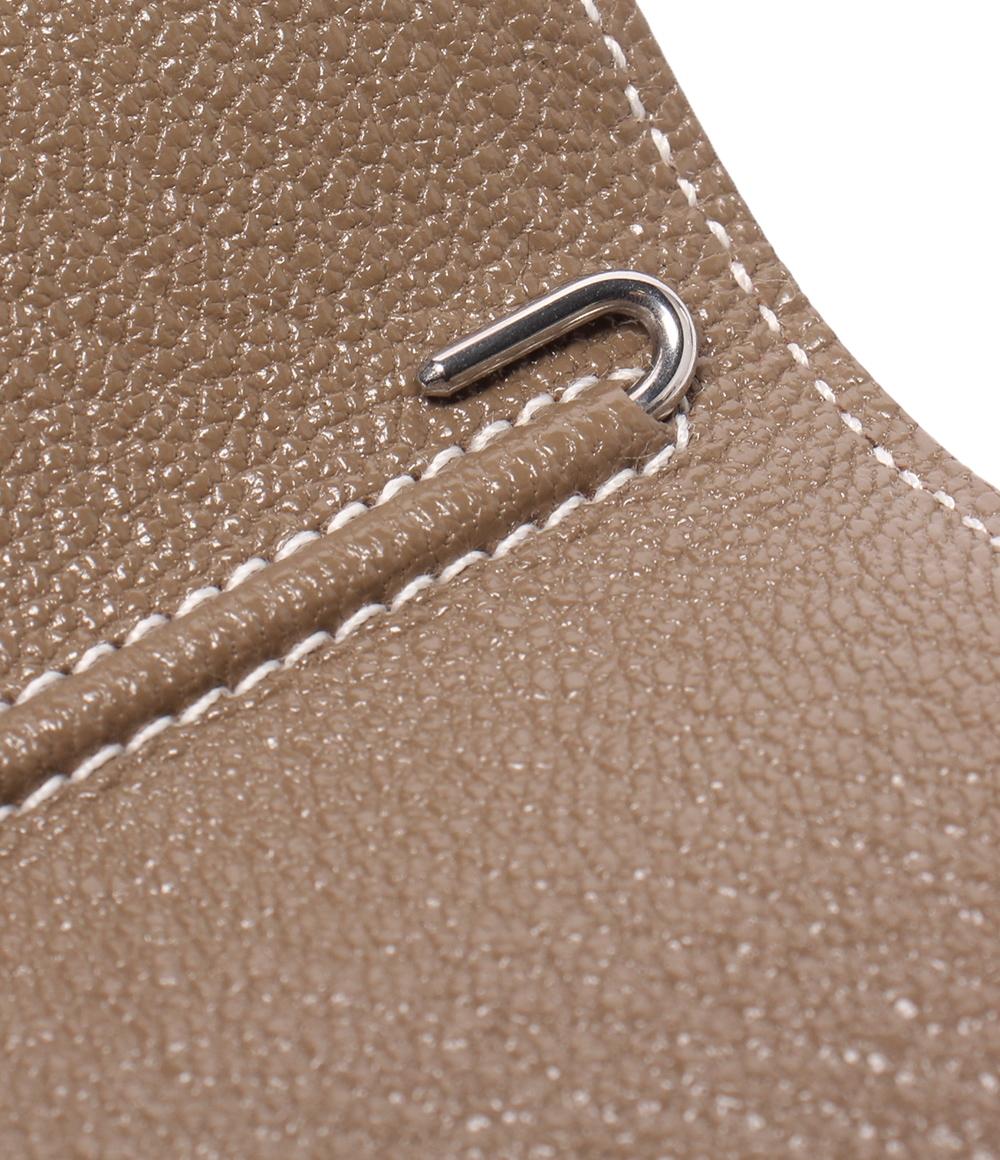 美品 HERMES 手帳カバー  B刻印 シルバー金具 アジェンダGM レディース メンズ エルメス