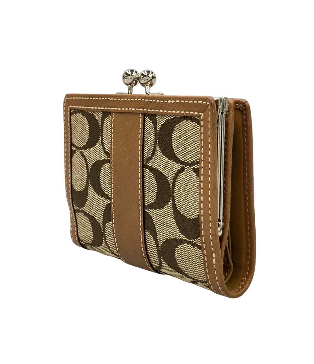 COACH 二つ折り財布 シグネチャー レディース コーチ
