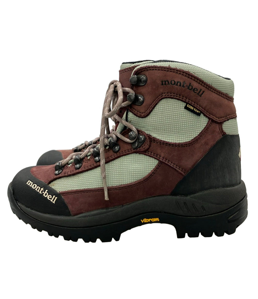 美品 mont-bell トレッキングシューズ 322158206 レディース SIZE 23.5 モンベル