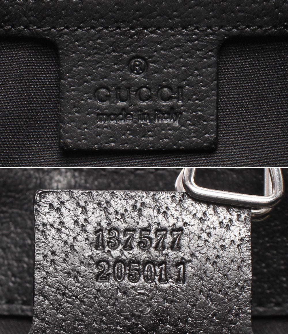 GUCCI ショルダーバッグ 肩掛け バンブー GGキャンバス ワンショルダー 137577 205011 レディース グッチ