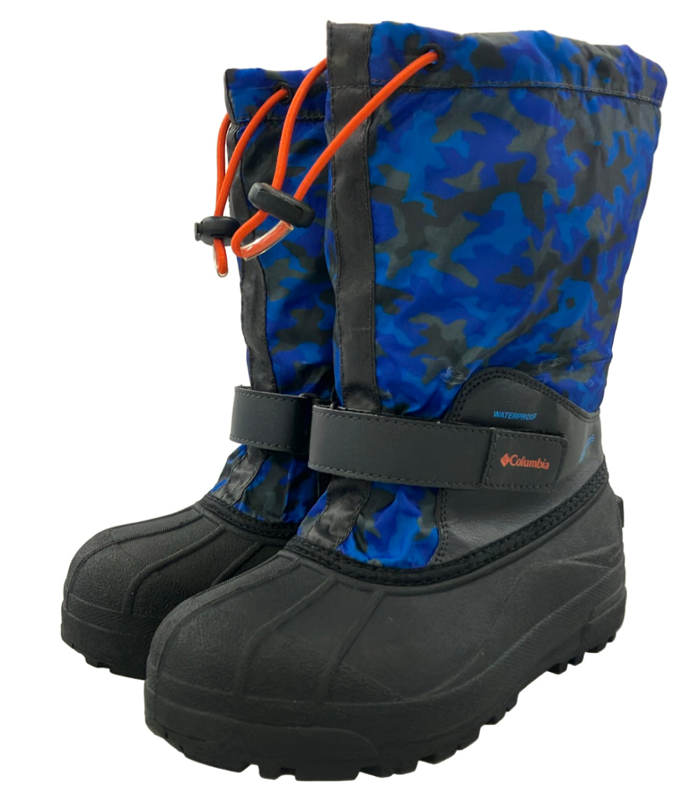 Columbia スノーブーツ ユース パウダーバグ フォーティ プリント BY1325-013 キッズ SIZE 23.0 コロンビア