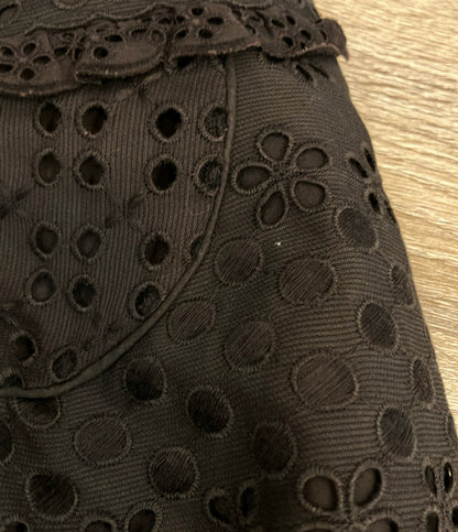 LOUIS VUITTON スカート 膝丈 パンチングレース レディース SIZE 34 (S) ルイ・ヴィトン