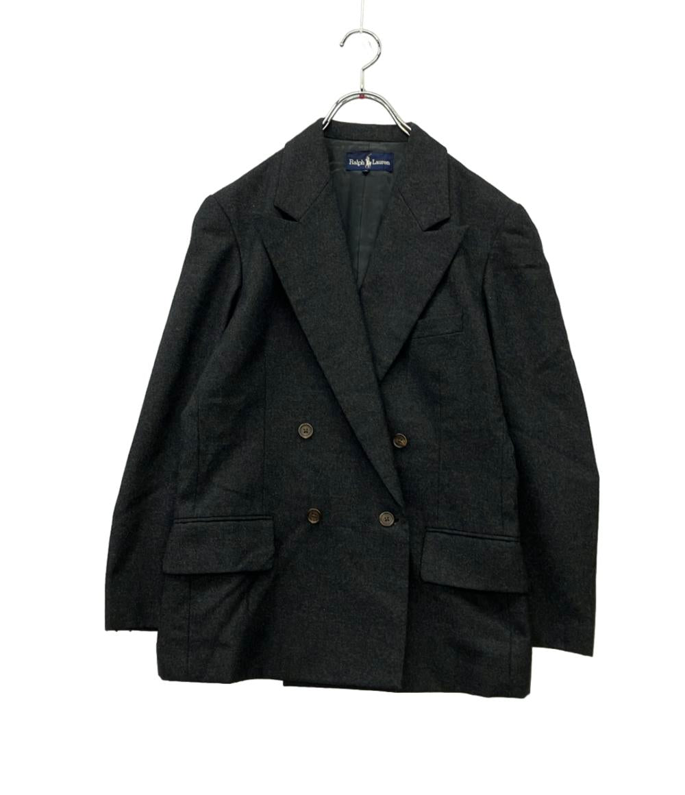 RALPH LAUREN テーラードジャケット ダブルブレスト 06-31061 レディース SIZE 7 L68 (S) ラルフローレン