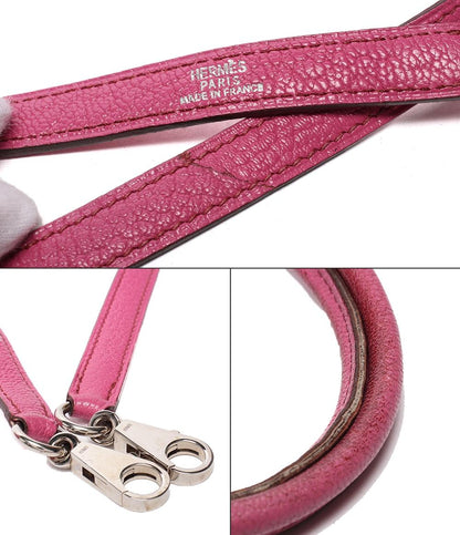 HERMES 2way ハンドバッグ ショルダーバッグ シルバー金具 □J刻印 ボリード27 レディース エルメス