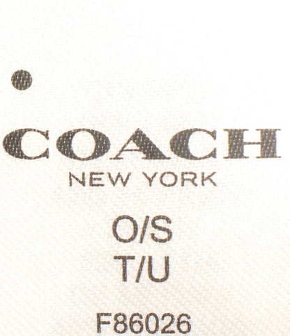美品 コーチ 手袋 シグネチャー レディース COACH