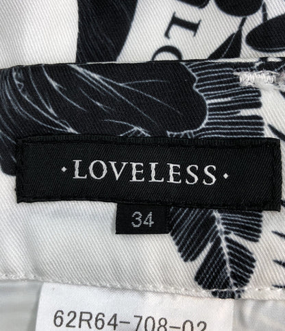 ラブレス  ボタニカル柄プリントイージーパンツ      レディース SIZE 34 (XS以下) LOVELESS