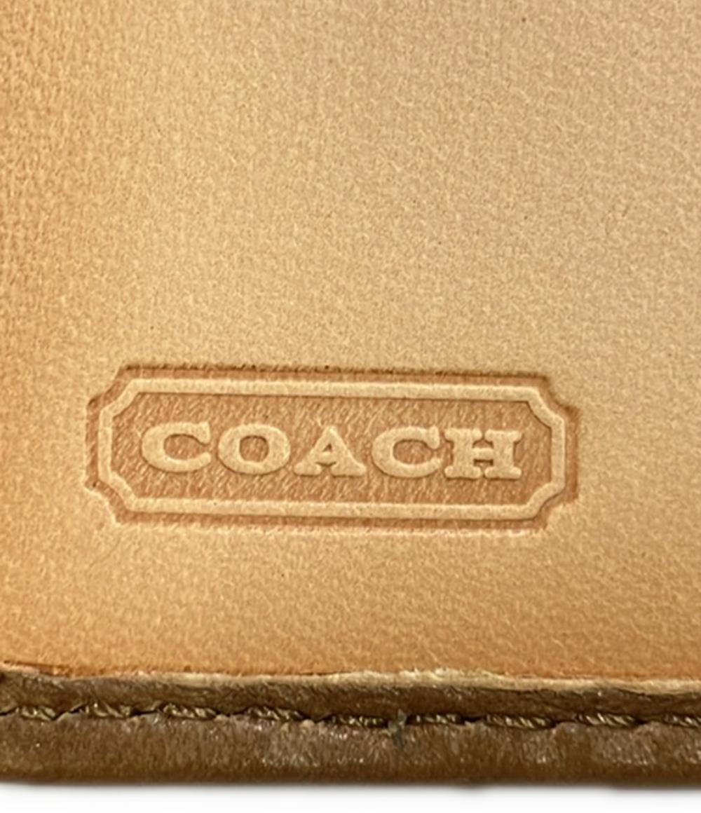 COACH 二つ折り財布 ミニシグネチャー レディース コーチ