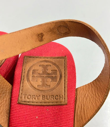 トリーバーチ アンクルストラップサンダル エスパドリーユ レディース SIZE 7 B (L) Tory Burch