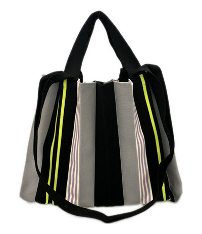 美品 PLEATS MAMA トートバッグ ショルダーバッグ 肩掛け レディース プリーツママ