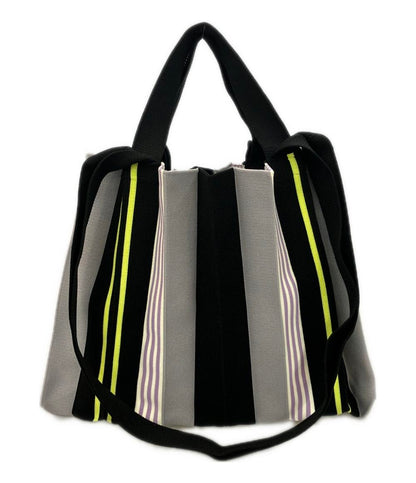 美品 PLEATS MAMA トートバッグ ショルダーバッグ 肩掛け レディース プリーツママ