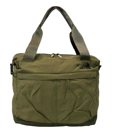 美品 THE NORTH FACE 2way トートバッグ ショルダーバッグ 斜め掛け W Never Stop Tote NMW82088 メンズ ザ・ノース・フェイス