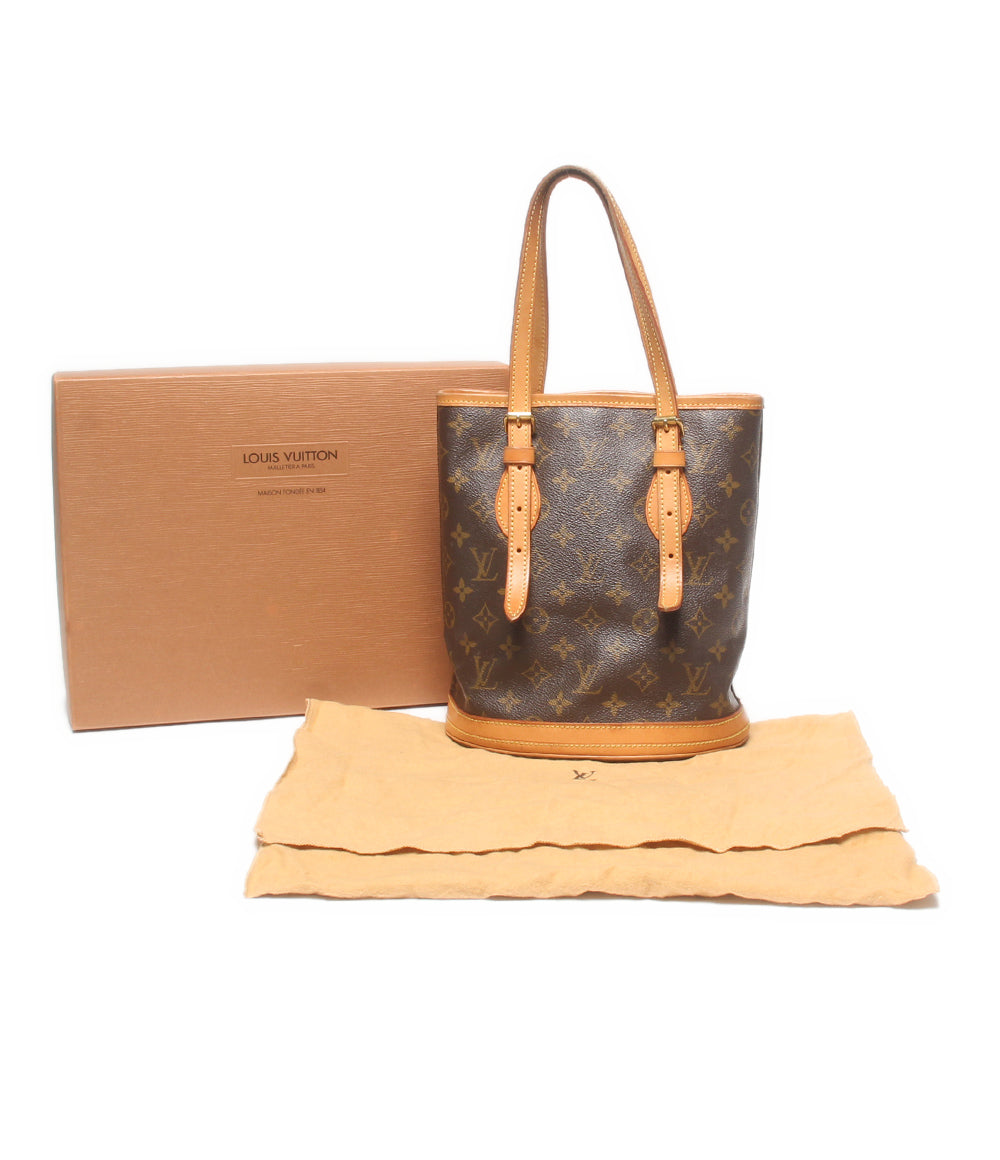 LOUIS VUITTON トートバッグ バケットPM モノグラム M42238 レディース ルイ・ヴィトン