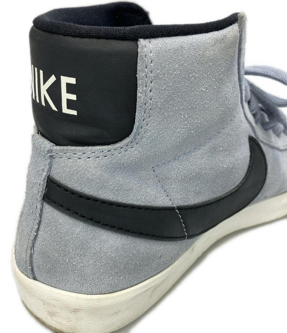 NIKE ハイカットスニーカー BLAZER MID VNTG SUEDE 917862-002 レディース SIZE 24.0 (L) ナイキ