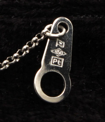美品 ネックレス Pt900 Pt850 ダイヤ 0.399ct レディース