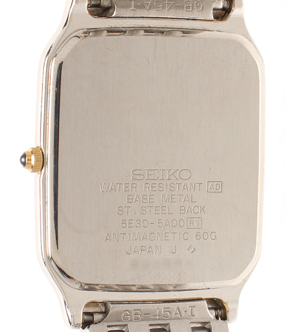 SEIKO 腕時計 ドルチェ クオーツ 5E30-5A00 メンズ セイコー