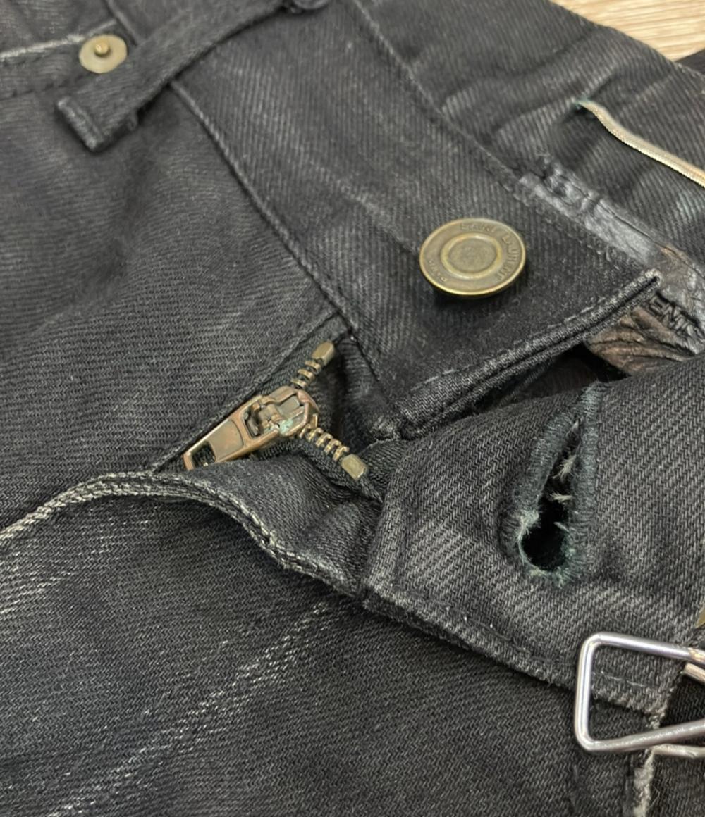 サンローランパリ デニムパンツ ダメージ加工 レディース SIZE 26 (M) SAINT LAURENT PARIS