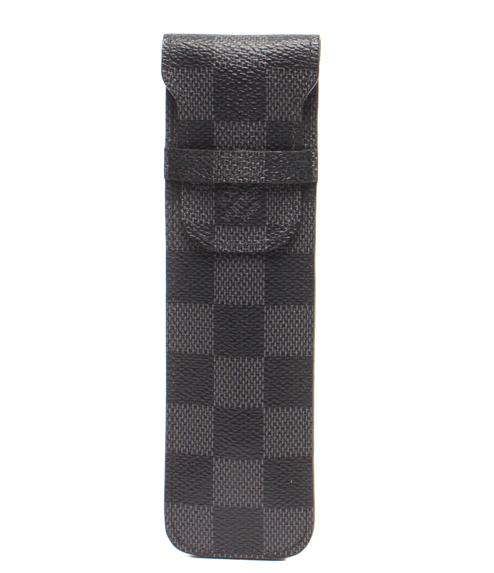 LOUIS VUITTON ペンケース エテュイ スティロ ダミエグラフィット M63132 メンズ ルイ・ヴィトン