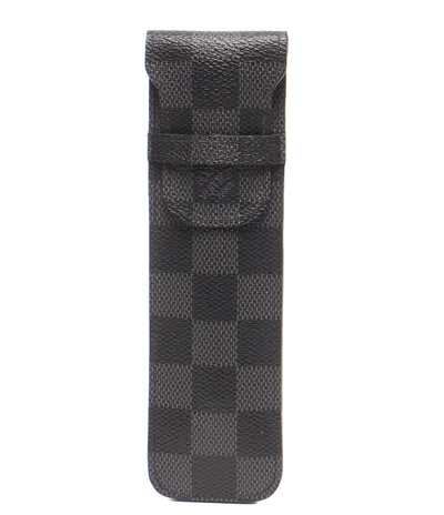 LOUIS VUITTON ペンケース エテュイ スティロ ダミエグラフィット M63132 メンズ ルイ・ヴィトン
