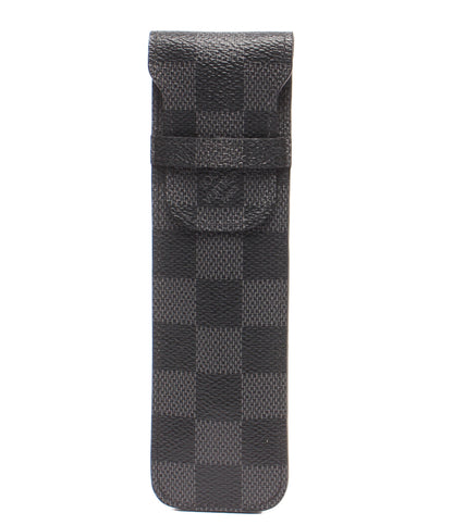 LOUIS VUITTON ペンケース エテュイ スティロ ダミエグラフィット M63132 メンズ ルイ・ヴィトン