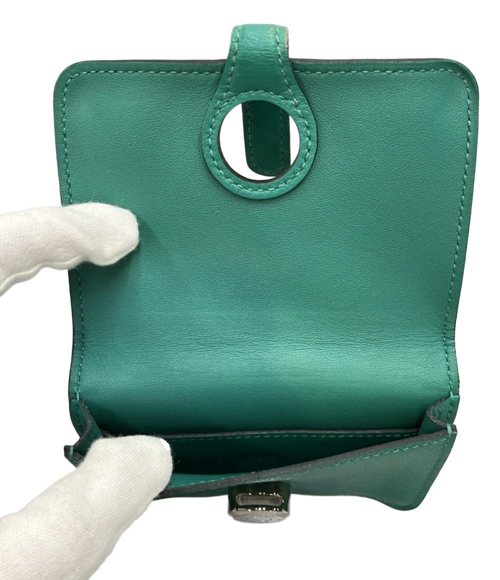 HERMES カードケース 名刺入れ C刻印 シルバー金具 トゴ ドゴン レディース エルメス