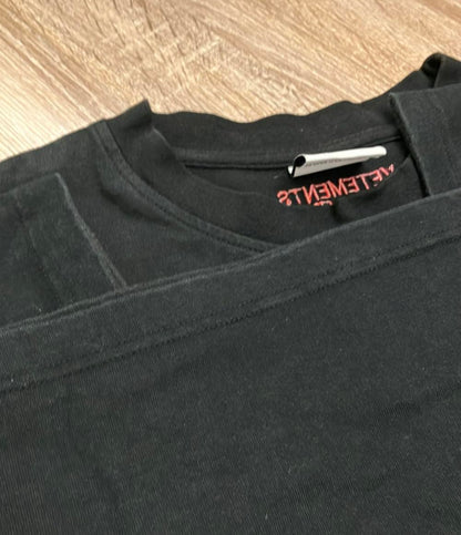 ヴェトモン 半袖Tシャツ INSECURITY T-Shirt メンズ SIZE M (M) VETEMENTS