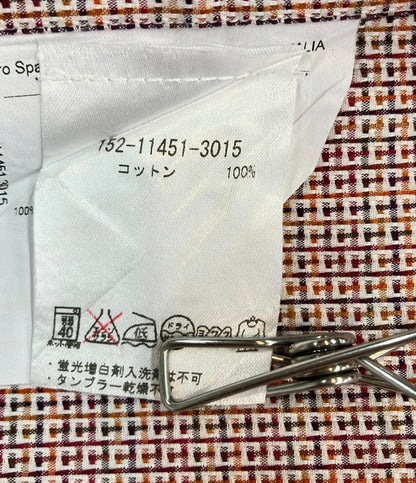 ETRO 長袖シャツ 赤白チェック柄 152-11451-3015 メンズ SIZE 41 (L) エトロ