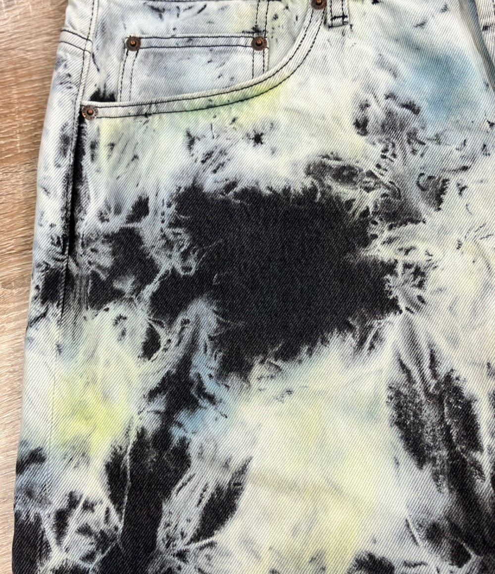美品 Supreme レギュラー ジーンズ タイダイ デニムパンツ メンズ SIZE 34 シュプリーム