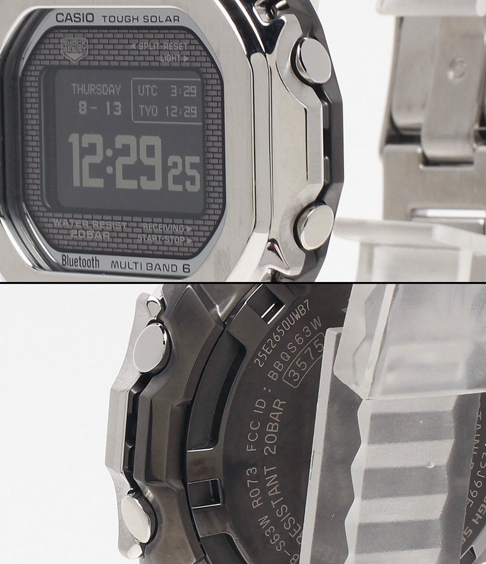 CASIO 腕時計 ブルートゥース G-SHOCK ソーラー ブラック GMW-BZ5000 メンズ カシオ