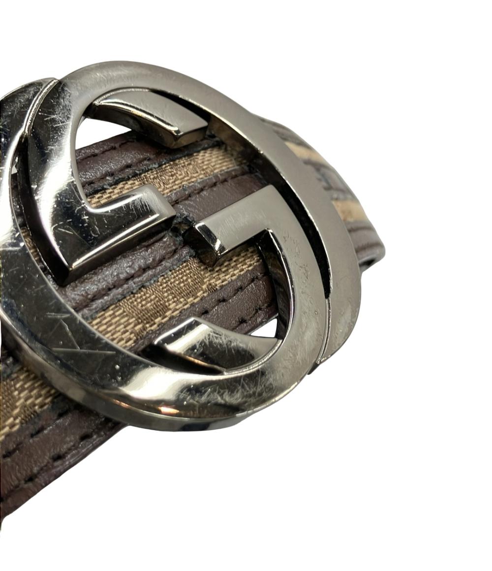 グッチ ベルト GG インターロッキング 金具 キャンバス レザー 楽天市場】GUCCI グッチ GGキャンバス インターロッキング G