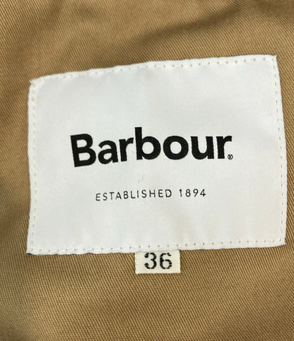 Barbour ロングコート トレンチコート 千鳥格子柄 2102409 レディース SIZE 36 (M) バブアー