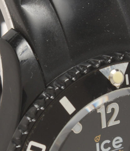 ice watch 腕時計 クオーツ ブラック レディース メンズ アイスウォッチ