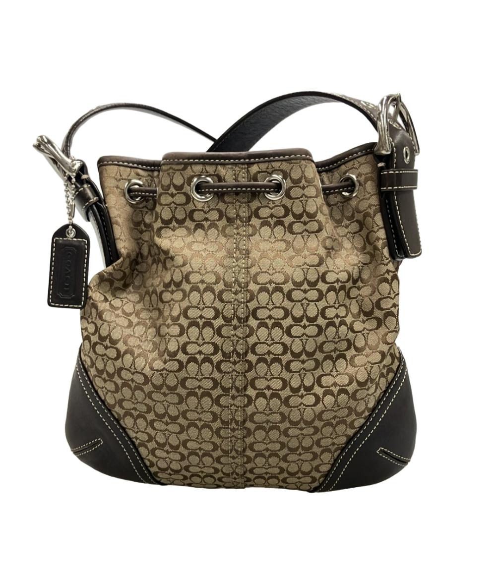 COACH ショルダーバッグ 斜め掛け ミニシグネチャー 6387 レディース コーチ