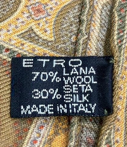美品 ETRO ストール ペイズリー柄 レディース エトロ