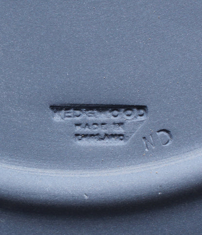 WEDGWOOD イヤープレート 飾り皿 18cm 2004 ジャスパー ポートランドブルー ウエッジウッド