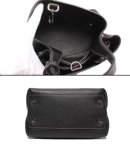 美品 トッズ 2wayショルダーバッグ ハンドバッグ 斜め掛け マイクロ Tタイムレス レディース TOD’S