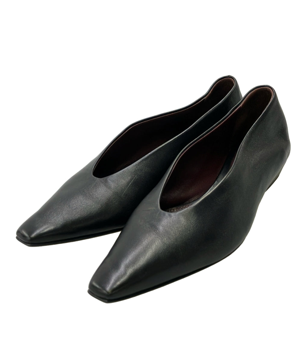 BOTTEGA VENETA アーモンドトゥ フラットシューズ パンプス レディース SIZE 37 (23.5cm) ボッテガ・ヴェネタ