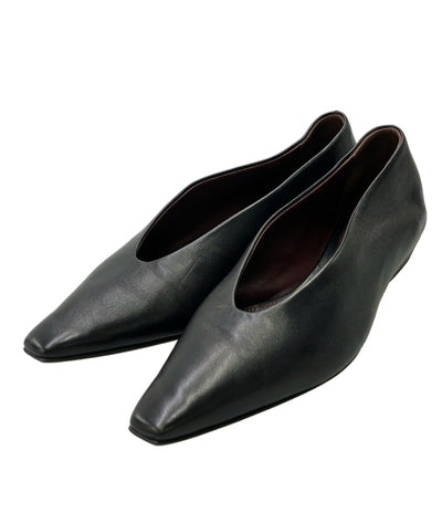 BOTTEGA VENETA アーモンドトゥ フラットシューズ パンプス レディース SIZE 37 (23.5cm) ボッテガ・ヴェネタ