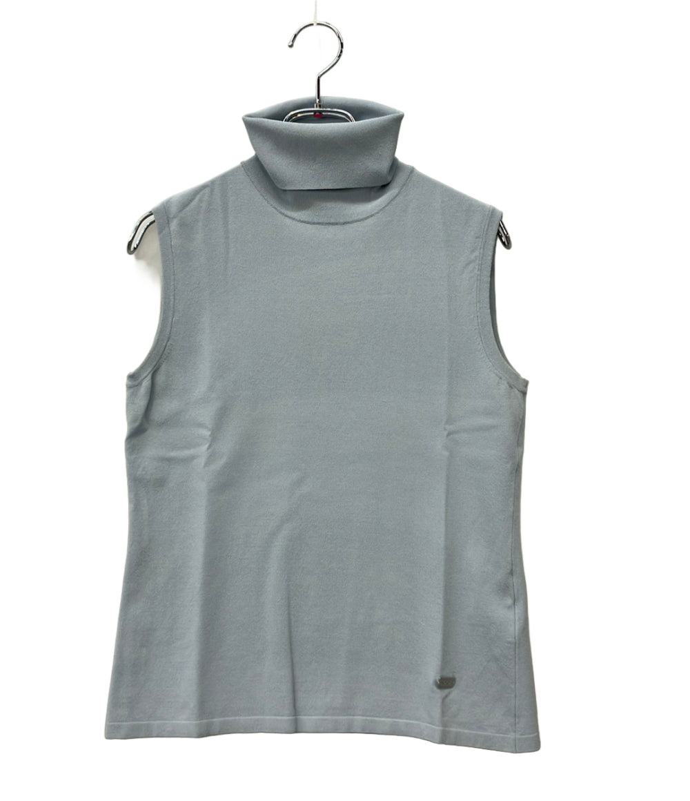 FOXEY ノースリーブシャツ タートル ニット 39296 レディース SIZE 40 (M) フォクシー