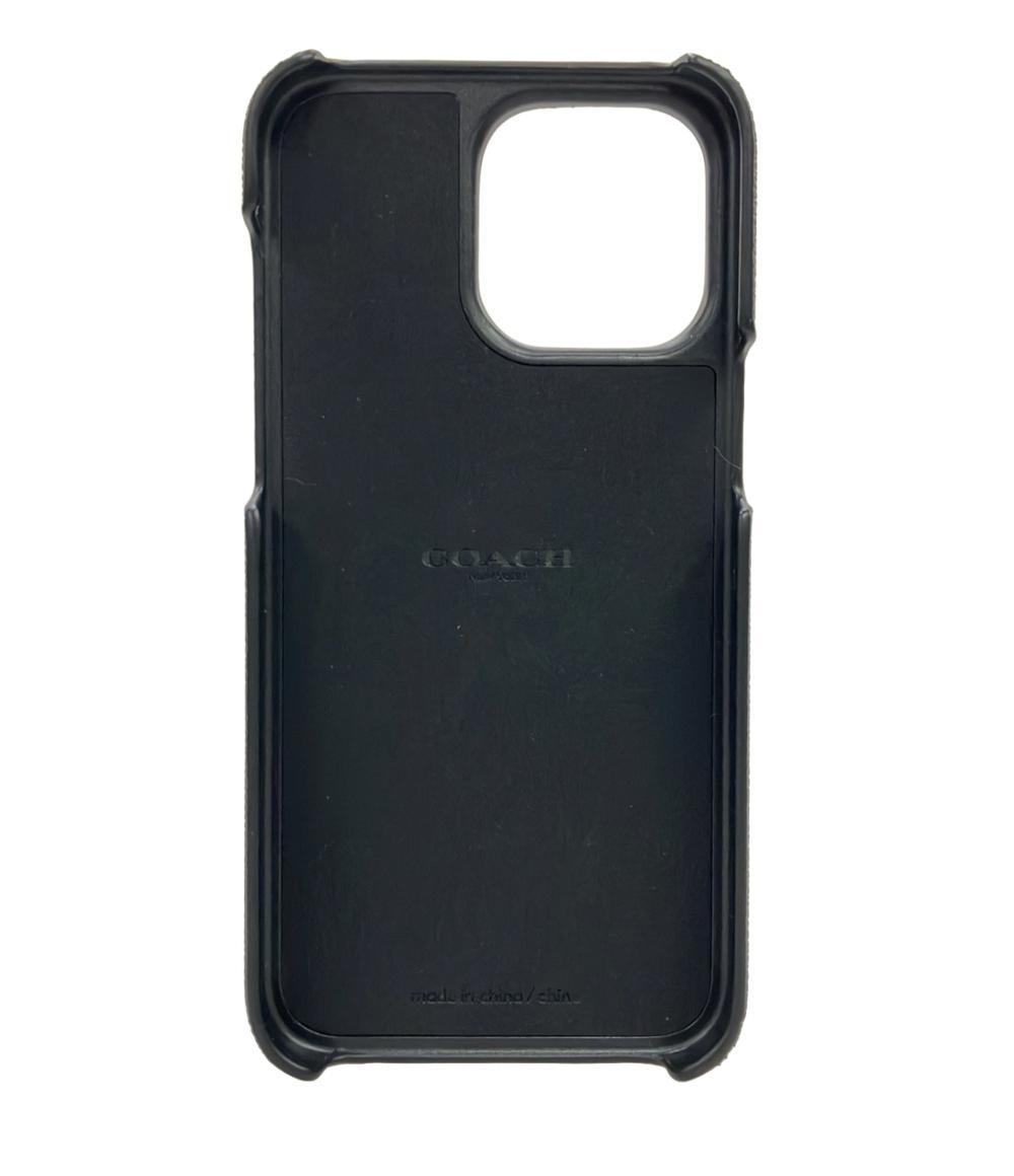 美品 COACH スマホケース iPhone 15 Pro Max 用 R23H014K ユニセックス コーチ