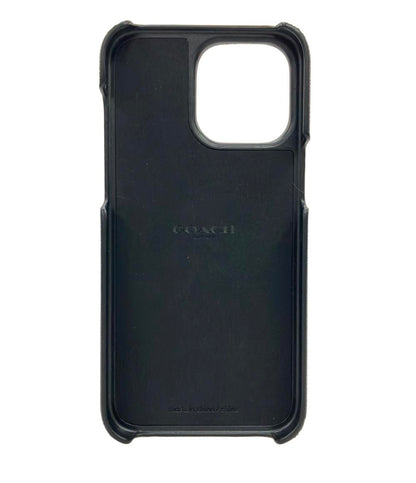 美品 COACH スマホケース iPhone 15 Pro Max 用 R23H014K ユニセックス コーチ