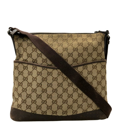 GUCCI ショルダーバッグ 斜め掛け GGキャンバス 145657 2123 メンズ グッチ