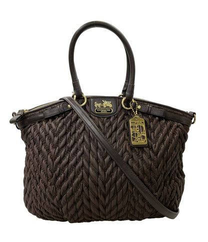 美品 COACH 2way バンドバッグ ショルダーバッグ 斜め掛け 18634 レディース コーチ